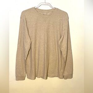 George brand XL tan thermal top. NWOT.